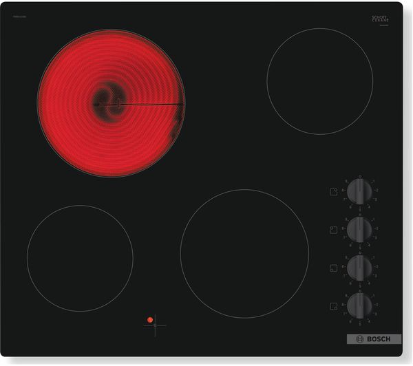 TieDex UK BOSCH Series 2 PKE611CA3E 59 cm Electric Ceramic Hob - Black