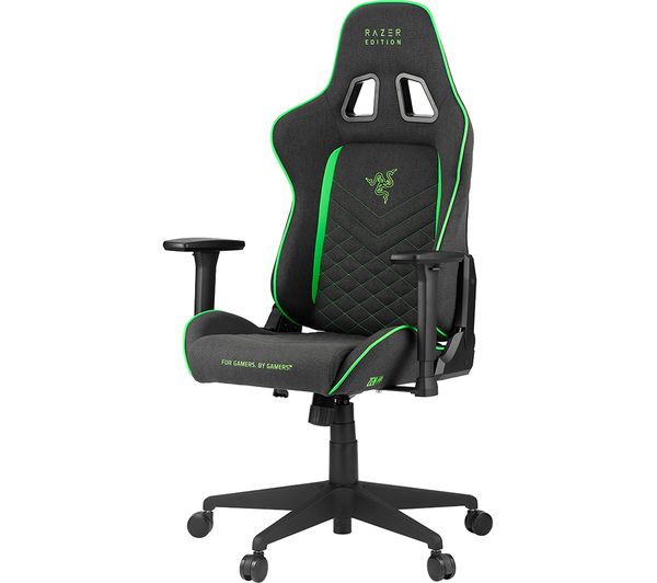 TieDex UK RAZER Tarok PRO X Cloth Gaming Chair - Grey & Green