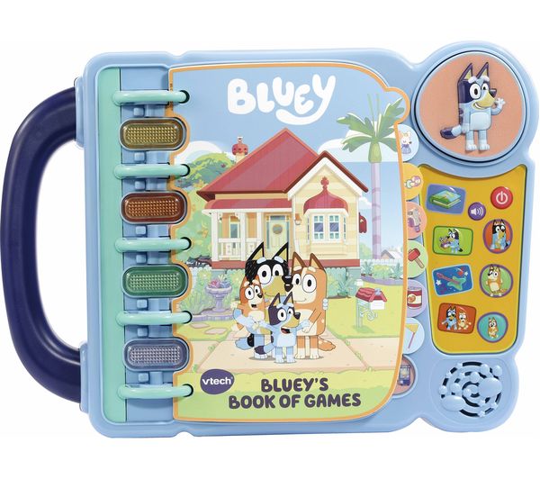 TieDex UK VTECH Bluey's Book of Games Learning Book