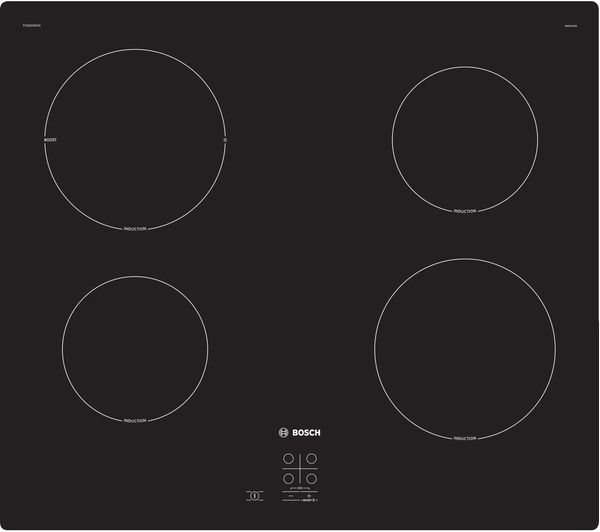 TieDex UK BOSCH Series 2 PUG61RAA5B 59 cm Electric Induction Hob - Black