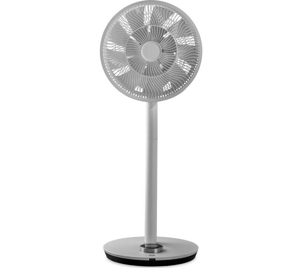 TieDex UK DUUX Whisper Flex DXCF19UK 13.4" Smart Cordless Pedestal Fan without Battery Pack - Grey