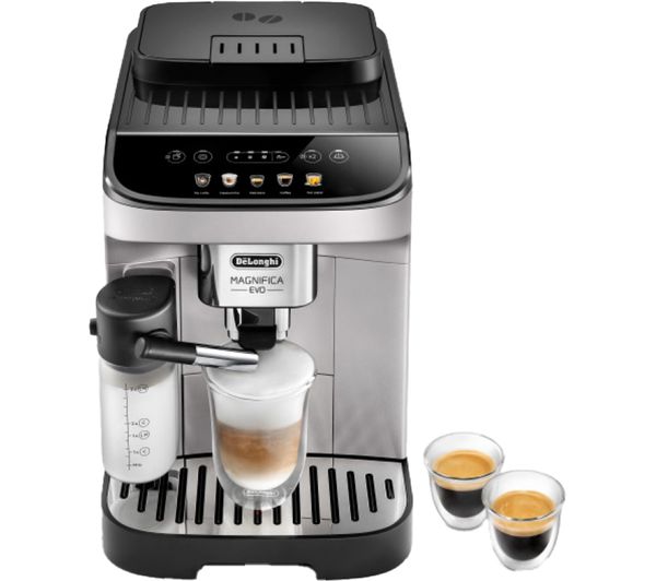 TieDex UK DELONGHI Magnifica Evo ECAM290.61.SB Bean to Cup Coffee Machine - Silver