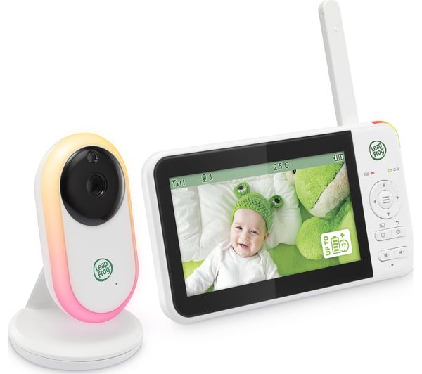 TieDex UK LEAPFROG LF2415 5" HD Video Baby Monitor - White