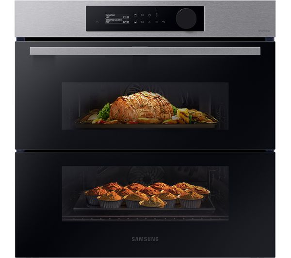 TieDex UK SAMSUNG Series 5 Dual Cook Flex NV7B5740TAS/U4 Electric Smart Oven - Stainless Steel