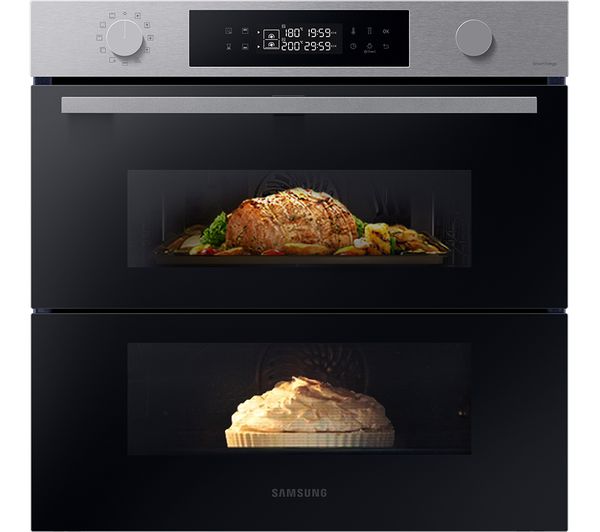 TieDex UK SAMSUNG Series 4 Dual Cook Flex NV7B45205AS/U4 Electric Smart Oven - Stainless Steel