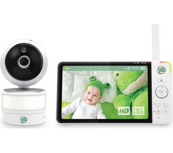 TieDex UK LEAPFROG LF920HD 7" Video Baby Monitor - White