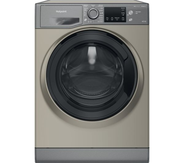 TieDex UK HOTPOINT NDB 9635 GK UK 9 kg Washer Dryer - Graphite