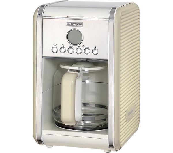 TieDex UK ARIETE Vintage 1342 Filter Coffee Machine - Beige