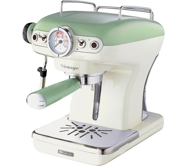 TieDex UK ARIETE Vintage Espresso 1389 Coffee Machine - Green