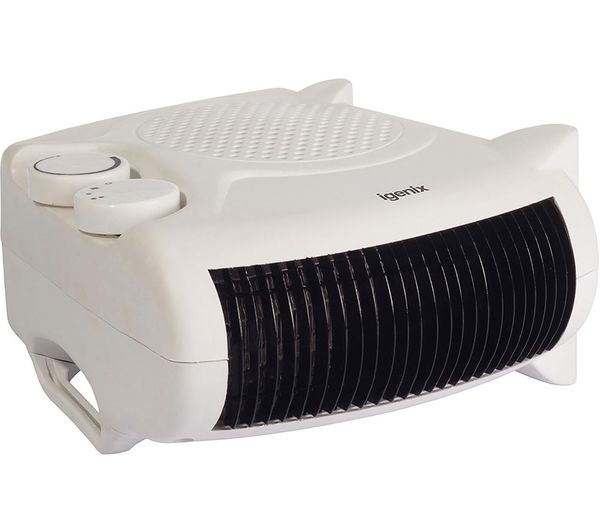 TieDex UK IGENIX IG9010 Portable Hot & Cool Fan Heater - White