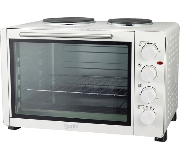 TieDex UK IGENIX IG7145 Electric Mini Oven - White