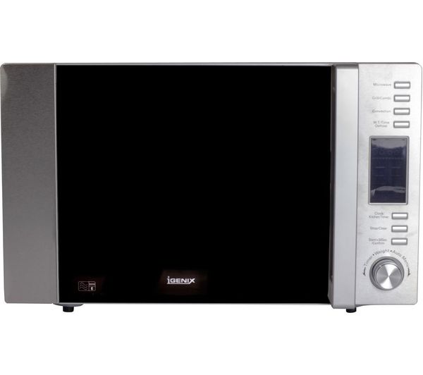 TieDex UK IGENIX IG3091 Combination Microwave - Stainless Steel