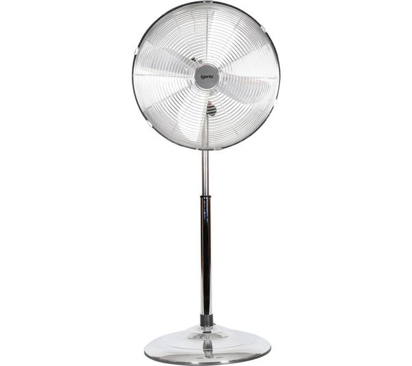 TieDex UK IGENIX DF1660 Pedestal Fan - Chrome