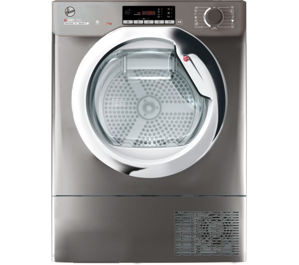 TieDex UK HOOVER BATD H7A1TCER-80 Integrated WiFi-enabled 7 kg Heat Pump Tumble Dryer