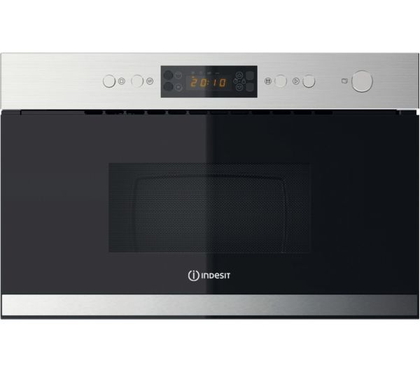 TieDex UK INDESIT MWI 3213 IX UK Built-in Microwave with Grill - Stainless Steel