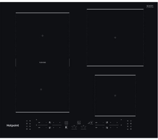 TieDex UK HOTPOINT TB 7960C BF 59 cm Electric Induction Hob - Black