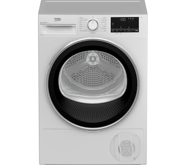 TieDex UK BEKO Pro B3T4811DW 8 kg Condenser Tumble Dryer - White