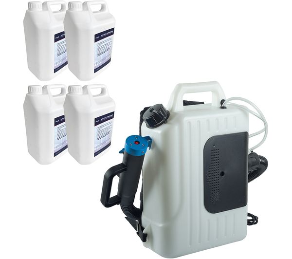 TieDex UK EWBANK EW5000PACK Sanitising Fogger & 5-Litre Disinfectant 4-Pack