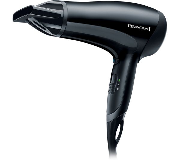 TieDex UK REMINGTON Power Dry D3010 Hair Dryer - Black