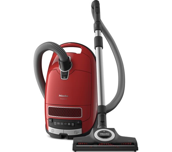 TieDex UK MIELE Complete C3 Cat & Dog Cylinder Bagged Vacuum Cleaner - Red