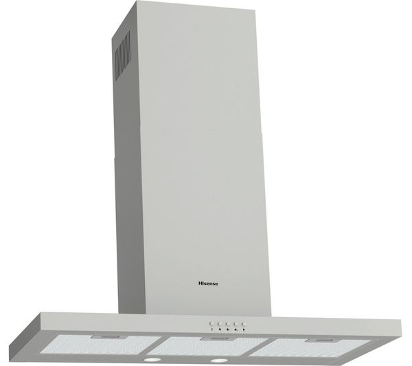 TieDex UK HISENSE CH9T4BXUK Chimney Cooker Hood - Stainless Steel