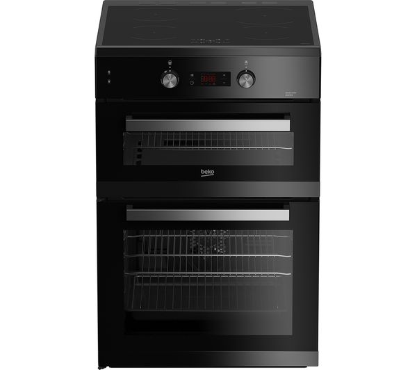 TieDex UK BEKO Pro BDI6C65K 60 cm Electric Cooker - Black & Silver