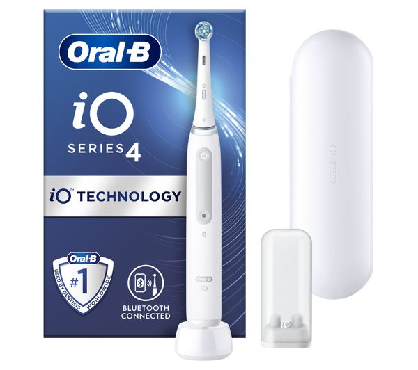 TieDex UK ORAL B iO 4 Electric Toothbrush - White