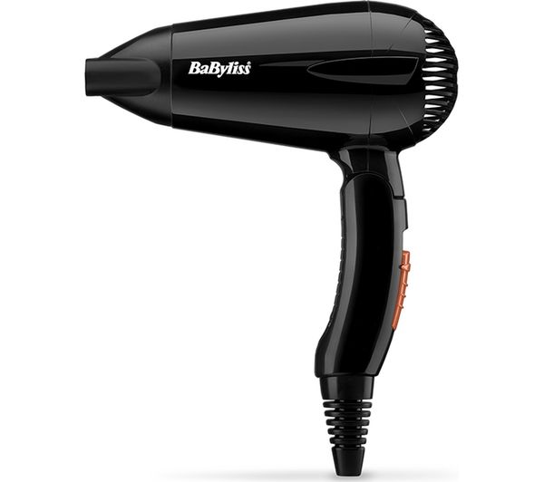 TieDex UK BABYLISS Travel Dry 5344BU 2000 Hair Dryer - Black