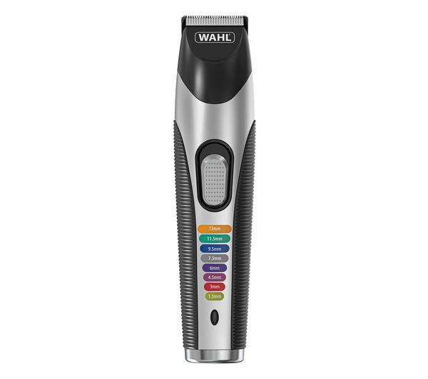 TieDex UK WAHL Colour Trim Stubble & Beard Trimmer Kit - Black & Silver