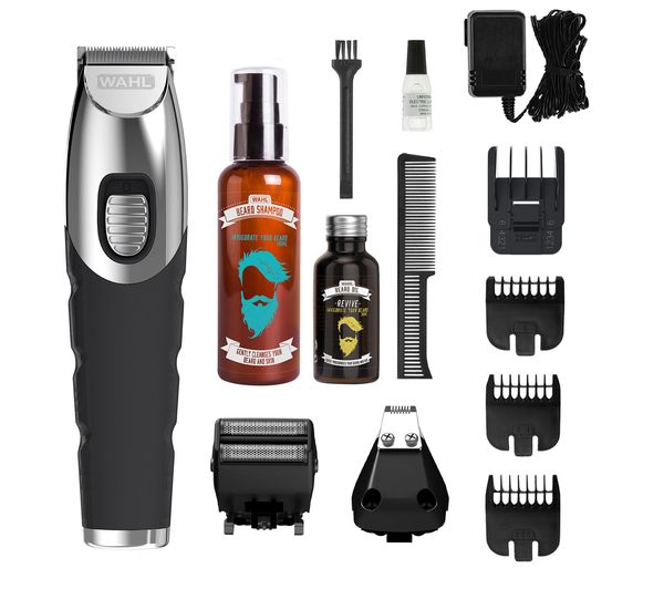 TieDex UK WAHL 8-in-1 Multi-Trimmer Gift Set - Black