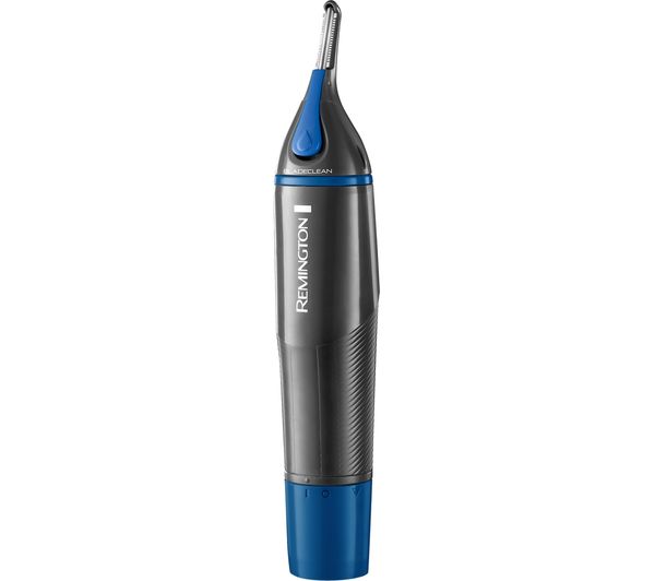 TieDex UK REMINGTON Nano NE3850 Wet & Dry Nose & Ear Trimmer - Grey & Blue