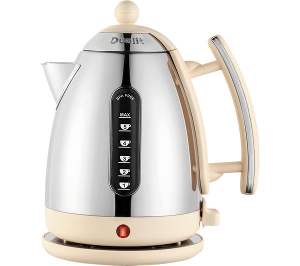 TieDex UK DUALIT Lite 72003 Jug Kettle - Canvas White