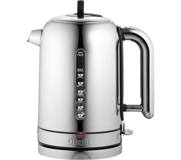 TieDex UK DUALIT Classic 72796 Jug Kettle - Polished Stainless Steel