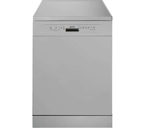 TieDex UK SMEG DFD352CS Full-size Dishwasher - Silver