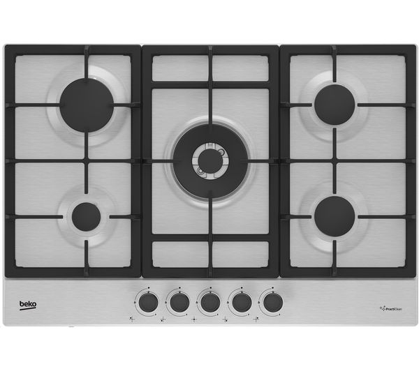 TieDex UK BEKO Pro HIAW75225SXE 75 cm Gas Hob - Stainless Steel