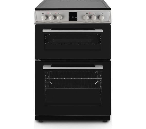 TieDex UK MONTPELLIER MDOC60FS 60 cm Electric Ceramic Cooker - Black & Silver