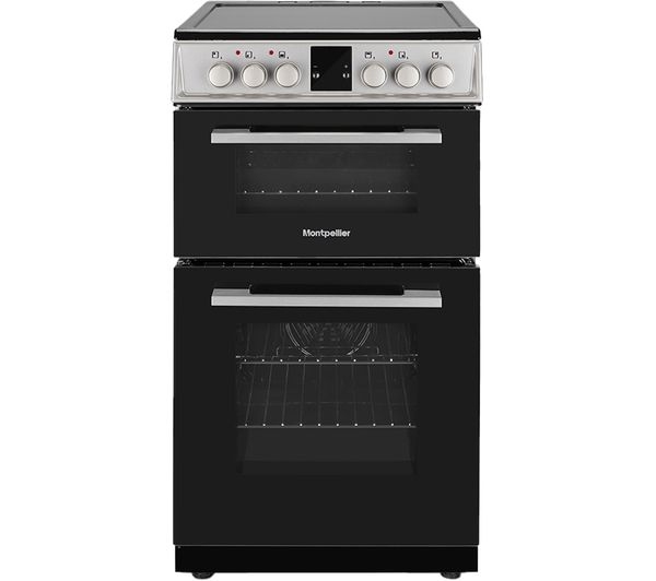 TieDex UK MONTPELLIER MDOC50FS 50 cm Electric Ceramic Cooker - Silver