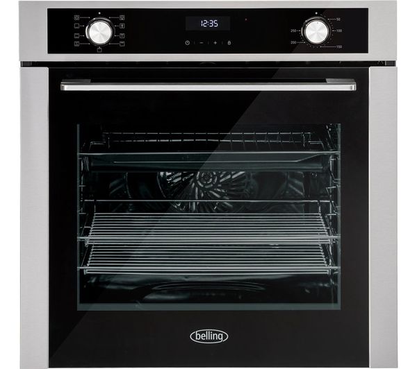 TieDex UK BELLING BI603MFC Electric Oven - Stainless Steel