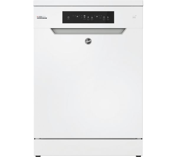 TieDex UK HOOVER H-DISH 300 HF 3C7L0W Full-size WiFi-enabled Dishwasher - White