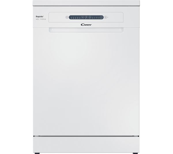 TieDex UK CANDY Rapido CF 3E9L0W Full-size WiFi-enabled Dishwasher - White