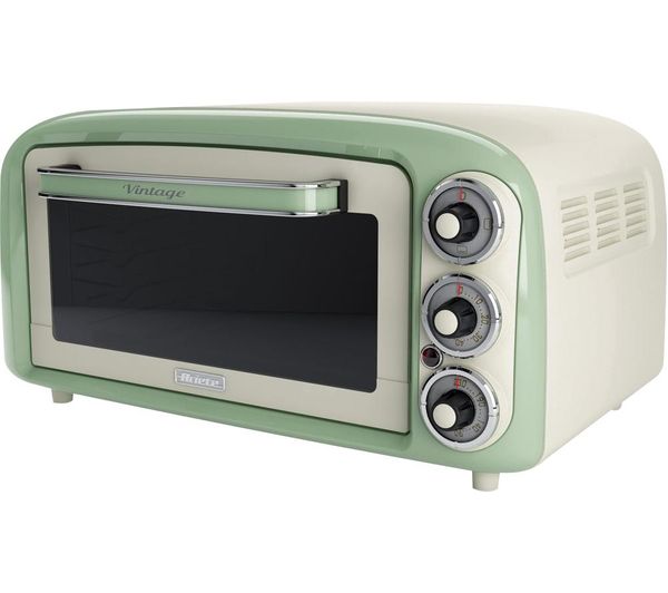 TieDex UK ARIETE Vintage 979 Electric Mini Oven - Green