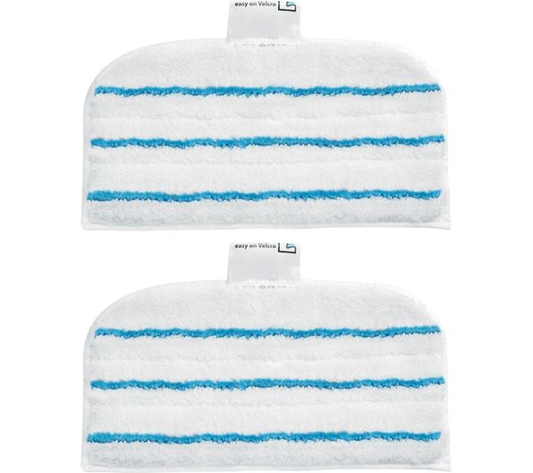 TieDex UK BLACK + DECKER Replacement Microfibre Steam Mop Pads - Pack of 2