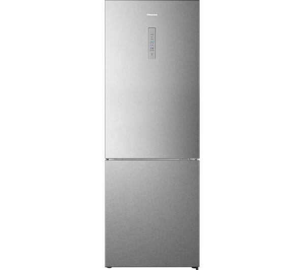 TieDex UK HISENSE RB645N4BIE 60/40 Fridge Freezer - Steel