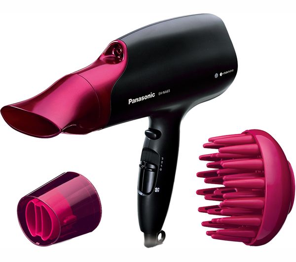 TieDex UK PANASONIC Nanoe EH-NA65-K895 Hair Dryer & Diffuser - Pink