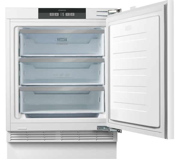 TieDex UK KENWOOD KIF60W23 Integrated Undercounter Freezer - Fixed Hinge