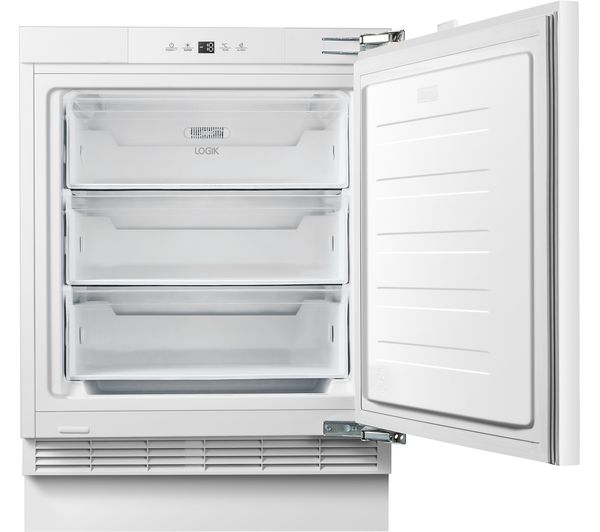 TieDex UK LOGIK LIF60W23 Integrated Undercounter Freezer - Fixed Hinge