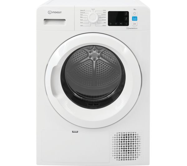 TieDex UK INDESIT YT M11 83 X UK 8 kg Heat Pump Tumble Dryer - White