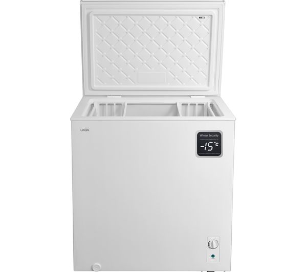 TieDex UK LOGIK L198CFW23 Chest Freezer - White