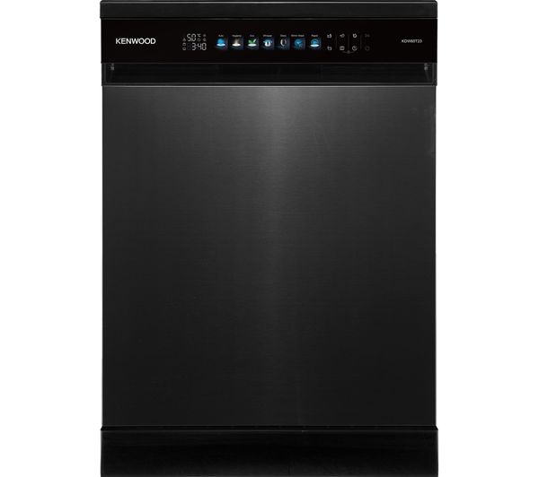 TieDex UK KENWOOD KDW60T23 Full-size Dishwasher - Dark Inox