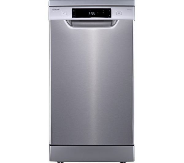 TieDex UK KENWOOD KDW45X23 Slimline Dishwasher - Stainless Steel